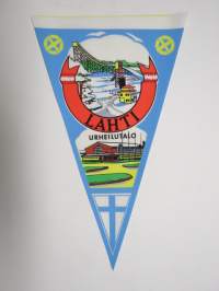 Lahti - Urheilutalo -matkailuviiri / souvenier pennant
