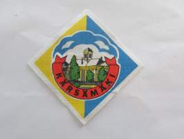 Kärsämäki -kangasmerkki, matkailumerkki, leikkaamaton