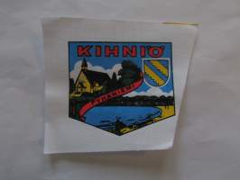 Kihniö -kangasmerkki, matkailumerkki, leikkaamaton