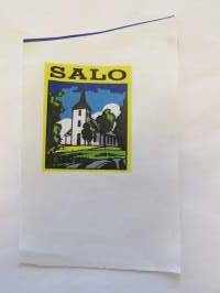 Salo -kangasmerkki, matkailumerkki, leikkaamaton
