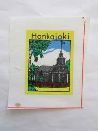 Hankajoki -kangasmerkki, matkailumerkki, leikkaamaton