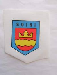 Soini -kangasmerkki, matkailumerkki, leikkaamaton