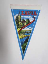 Lavia -matkailuviiri / souvenier pennant