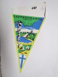 Lappeenranta - Camping -matkailuviiri / souvenier pennant
