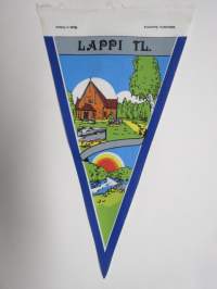 Lappi Tl (Turun lääni) -matkailuviiri / souvenier pennant