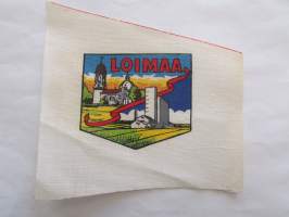 Loimaa -kangasmerkki, matkailumerkki, leikkaamaton