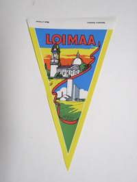 Loimaa -matkailuviiri / souvenier pennant
