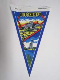 Outokumpu -matkailuviiri / souvenier pennant