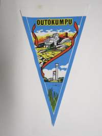 Outokumpu -matkailuviiri / souvenier pennant