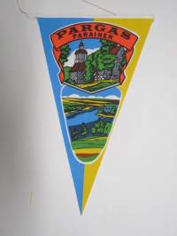 Parainen - Pargas -matkailuviiri / souvenier pennant