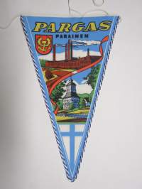 Parainen - Pargas -matkailuviiri / souvenier pennant