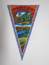 Parainen - Pargas -matkailuviiri / souvenier pennant
