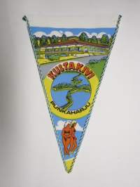 Punkaharju - Kultakivi -matkailuviiri / souvenier pennant