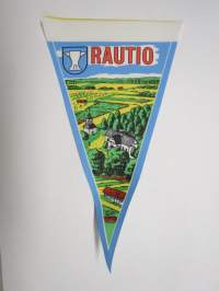 Rautio -matkailuviiri / souvenier pennant