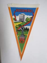 Riihimäki -matkailuviiri / souvenier pennant