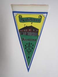 Ristiina - Brahenlinna -matkailuviiri / souvenier pennant