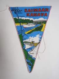 Saimaa - Saimaan kanava -matkailuviiri / souvenier pennant