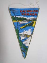 Saimaa - Saimaan kanava -matkailuviiri / souvenier pennant