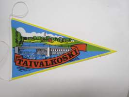 Taivalkoski -matkailuviiri / souvenier pennant