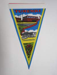 Turenki -matkailuviiri / souvenier pennant