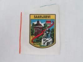 Saarijärvi -kangasmerkki, matkailumerkki, leikkaamaton