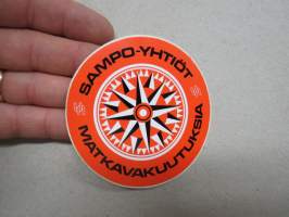 Sampo-Yhtiöt - Matkavakuutus -tarra