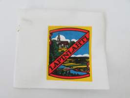 Lapinlahti -kangasmerkki, matkailumerkki, leikkaamaton