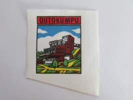 Outokumpu -kangasmerkki, matkailumerkki, leikkaamaton