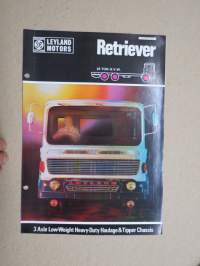 Leyland Retriever 3 Axle Low-Weight Heavy-Duty Haulage & Tipper Chassis -myyntiesite