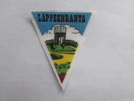 Lappeenranta -kangasmerkki, matkailumerkki, leikkaamaton