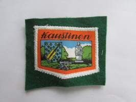 Kuastinen -kangasmerkki, matkailumerkki, irtileikkaamaton