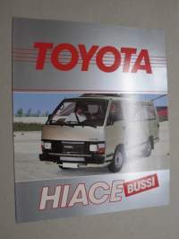 Toyota Hiace -myyntiesite / sales brochure