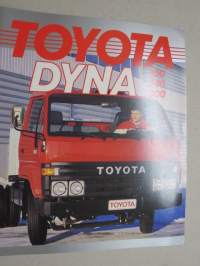 Toyota Dyna -myyntiesite / sales brochure