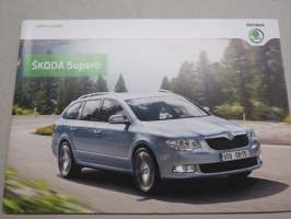Skoda Superb -myyntiesite / sales brochure