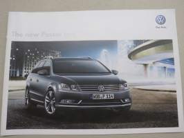 Volkswagen The new Passat and Passat Variant -myyntiesite / sales brochure
