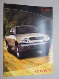 Toyota Hilux -myyntiesite / sales brochure