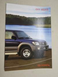Toyota Off-Road -myyntiesite / sales brochure