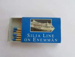 Silja Line on enemmän -tulitikkuaski