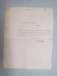 Paavo Pero / Tauno Pöllänen -asiakirja, allekirjoitus Paavo Pero