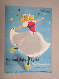 Hollantilais-tyttö - Hollandmädel polkka / polka -nuotit