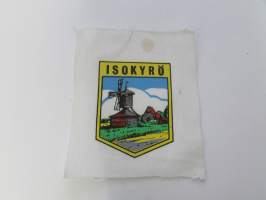 Isokyrö -kangasmerkki, matkailumerkki, leikkaamaton
