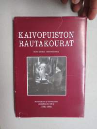Kaivopuiston rautakourat - Rauman Kone- ja Valimotyöväen Ammattiosasto 102 ry 1943-1993 - Huom numeroitujen