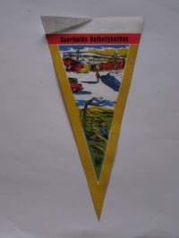 Saariselän Retkeilykeskus -matkailuviiri, pikkukoko / souvenier pennant