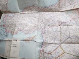 Kleinasien (Vähä-Aasia) -saksalainen II Maailmansodan aikainen (1941) kartta