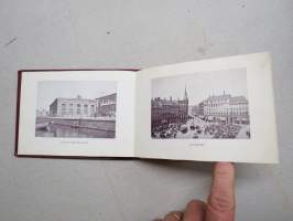 Köpenhavn 1908 (Kööpenhamina, Copenhagen) -matkamuistokirja,