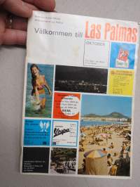 Välkommen till Las Palmas oktober... This Week - This month -matkailuesite 1960-luvulta