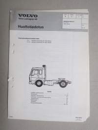 Volvo FL7, FL10 sähkökytkentäkaavio - FL7 -alustan numerosta 341650 lähtien, FL10 -alustan numerosta 341687 lähtien