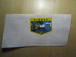 Virrat -kangasmerkki, matkailumerkki, leikkaamaton