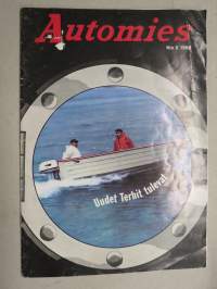 Automies 1969 nr 2 - Korpivaara Oy Toyota, Citroën, Terhi, O&K, Ukko Mestari, Broomwade - asiakaslehti