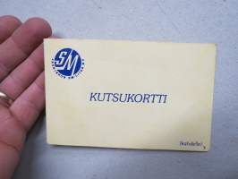 Jääkiekon SM-Liiga - kutsukortti, päättäjäiset 14.5.1982 -